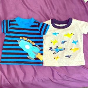 Two baby t-shirts